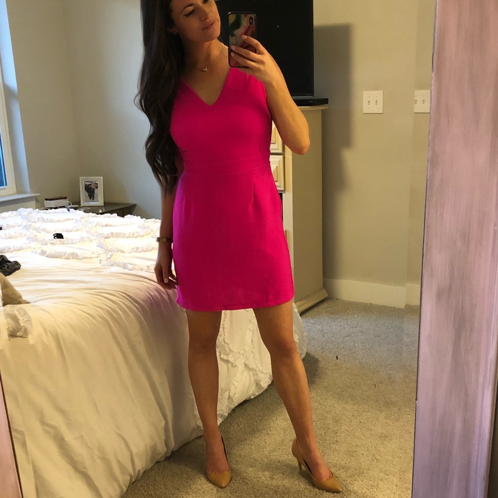 Pink cocktail dress!!